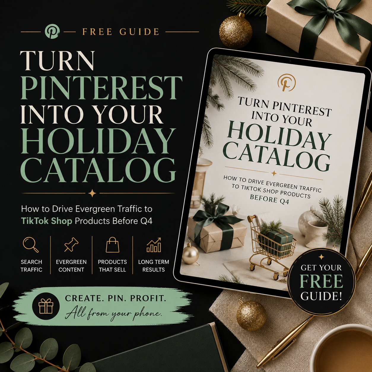 Turn Pinterest Into Your Holiday Catalog — Free Guide